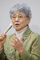 Aging mother urges gov't to address N. Korea abductions urgently