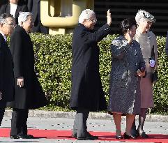 Singapore president on state visit to Japan