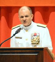 Rear Admiral Fenton assumes top post of U.S. Naval Forces in Japan