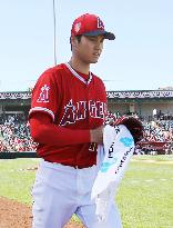 Baseball: Shohei Ohtani