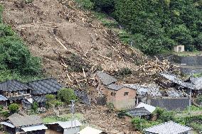 Torrential rains in western Japan