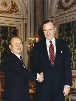 U.S. President George H. W. Bush in Tokyo