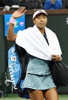 Tennis: Naomi Osaka at BNP Paribas Open