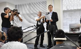 Operator of attacked tanker meets press