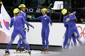 S. Korea captures gold in men's 5,000-meter relay