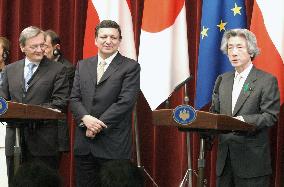 Japan, EU hold annual summit