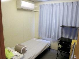 Temporary dorm for Fukushima Daiichi workers