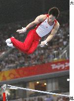 Japan takes team silver in men's gymnastics in Olympics