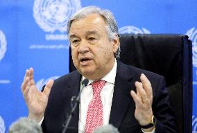 U.N. chief visits Afghanistan