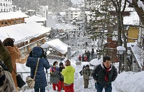 Kusatsu hot spring resort
