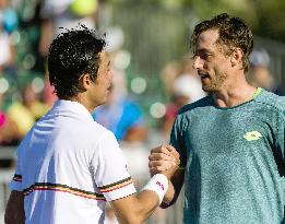 Tennis: Kei Nishikori at Miami Open
