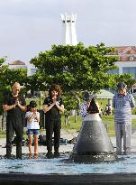 Okinawa marks 73rd anniversary of WWII ground battle