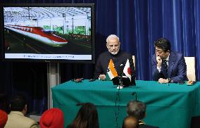 Japan-India PM talks