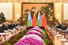 China-Djibouti talks in Beijing