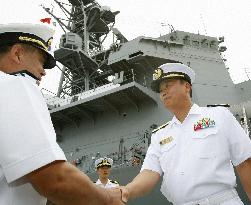 Japanese destroyer visits China, first since World War II