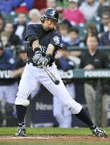 Seattle Mariners' Ichiro 1-for-5 against Kansas City Royals