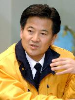 Uri Party chief sees opposition setback in S. Korea poll