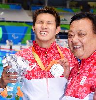 Japan's Kimura wins silver in men's 50-meter freestyle