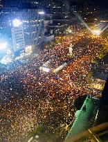 Rally seeking resignation of S. Korean President Park