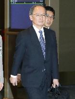 Recalled Japan ambassador heads back to S. Korea