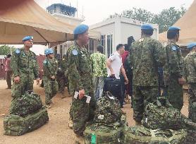 Japan's U.N. peacekeeping troops start leaving S. Sudan