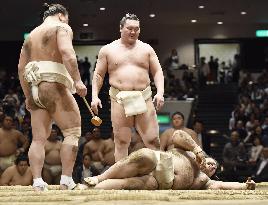 Sumo: Training-viewing event in Tokyo