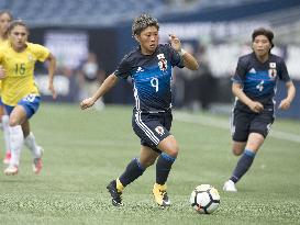 Japan, Brazil draw 1-1 in Tournament of Nations opener