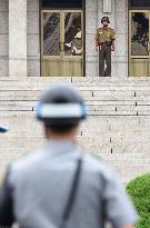 N. Korean soldier shot while defecting to S. Korea at border village