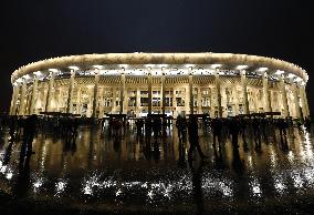 Football: World Cup venue Luzhniki Stadium in Russia