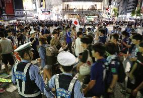 Football: Japan vs Poland at World Cup