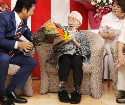 Kane Tanaka, world's oldest person at 116