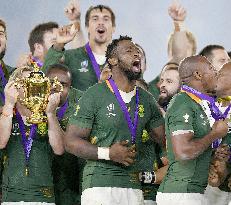 Rugby World Cup in Japan: England v South Africa