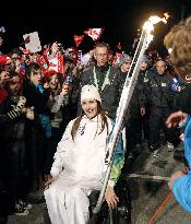 Olympic torch arrives in Squamish