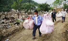 Photos from quake-hit China's Sichuan Province