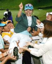 Fujita repeats playoff heroics to win Promise Ladies