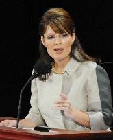 Alaska Gov. Palin delivers nomination acceptance speech