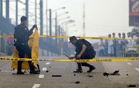 Philippines fire, blast spark coup fears