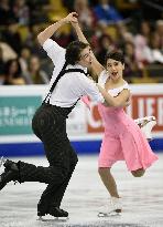 Muramoto, Reed perform free dance at world c'ships