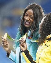 Olympics: Women's 400m medal ceremony