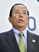 Tokyo Organizing Committee CEO Muto meets with reporters