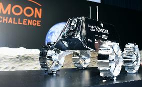 Japan's HAKUTO unveils new moon rover for Google Lunar XPrize