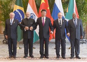 BRICS leaders meet on G-22 summit sidelines