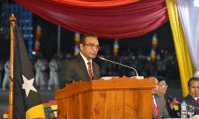 East Timor's new president sworn in
