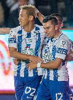 Soccer: Honda scores in Mexican league debut