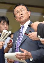 Deputy PM Aso retracts remark on Hitler's Holocaust motive