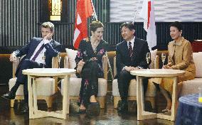 Danish, Japanese royal couples in Tokyo