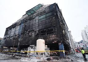 Fire in S. Korea