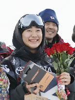 Snowboarder Yuto Totsuka