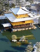 Snow in Kyoto