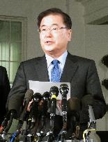 Trump to meet N. Korea's Kim by May: S. Korean envoy